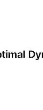 Optimal Dynamics