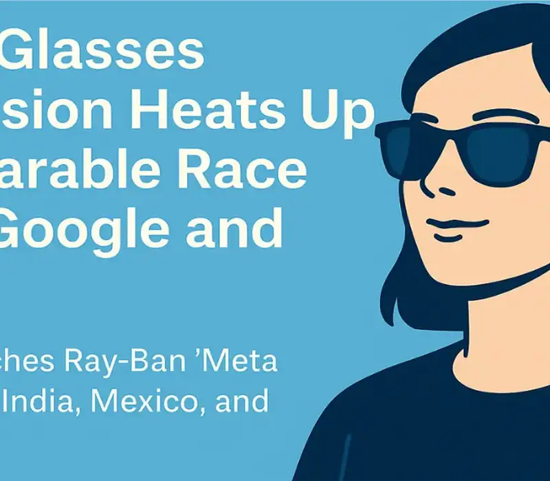 Meta Glasses Expansion Heats Up AI Wearable Race With Google and Apple