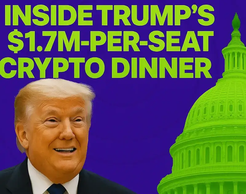 Hundreds Join Trump Crypto Dinner That Democrats Label Corrupt
